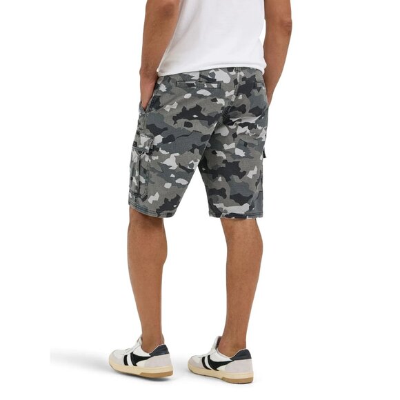 Wrangler Men's and Big Men's Stretch Cargo Shorts, Size 42, 10” inseam, Camo - Picture 4 of 5